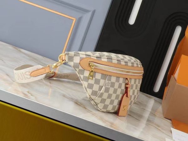 ルイヴィトン アウトレット 店舗 LV ハイ･ライズ ダミエ ボディバッグ ローズベージュ lv301137 N品 ルイヴィトン ボディバッグ 人気 - 画像 (7)
