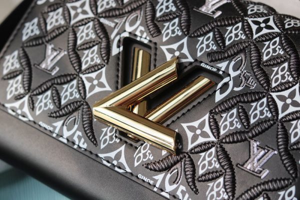 ルイヴィトン アウトレット 店舗 VUITTON ショルダーバッグ Since 1854 ツイストMM M57442 ブラック N品 - 画像 (8)