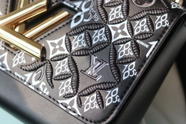 ルイヴィトン アウトレット 店舗 VUITTON ショルダーバッグ Since 1854 ツイストMM M57442 ブラック N品 - 画像 (6)