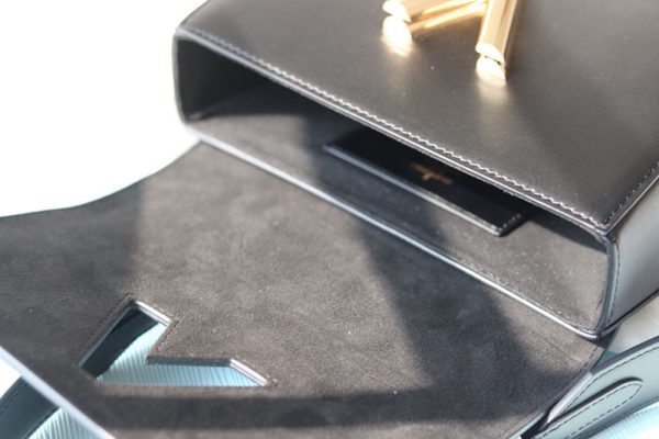ルイヴィトン アウトレット 店舗 VUITTON ショルダーバッグ Since 1854 ツイストMM M57442 ブラック N品 - 画像 (2)