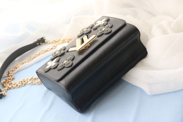 ルイヴィトン アウトレット 店舗 LV ツイスト ショルダーバッグ エピ ブラック lv301152 N品 ルイヴィトン エピ 黒 バッグ - 画像 (4)