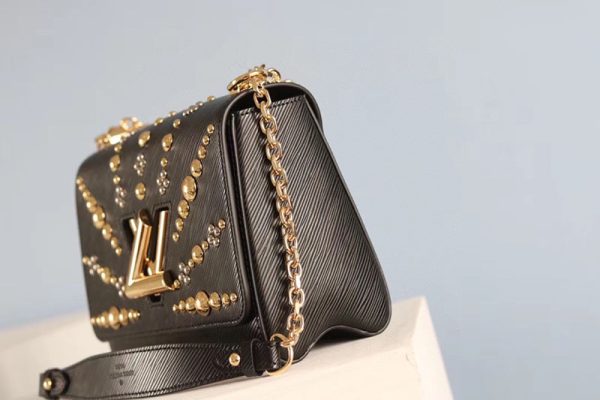 ルイヴィトン アウトレット 店舗 LV ツイスト ショルダーバッグ エピ ブラック lv301155 N品 ショルダーバッグ 斜めがけ 人気 - 画像 (4)