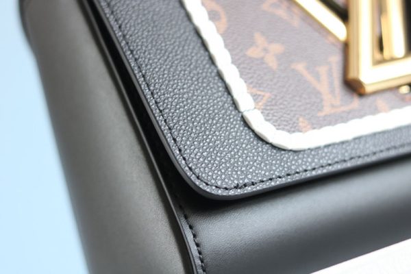 ルイヴィトン アウトレット 店舗 LV ツイスト ショルダーバッグ エピ ブラック lv301158 N品 ショルダーバッグ レディース 人気40代 - 画像 (6)
