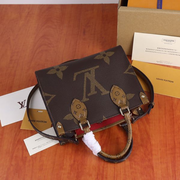 ルイヴィトン モノグラム ジャイアント リバースオンザゴー PM M46373 LOUIS VUITTON トートバッグ N品 - 画像 (6)