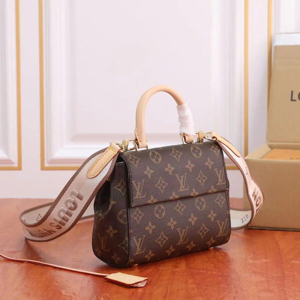 ルイヴィトン ハンドバッグ モノグラム クリュニー MINI ブラウン M46055 2way LOUIS VUITTON N品 - 画像 (9)