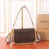 ルイヴィトン ショルダーバッグ モノグラム ディアヌ NM PM ブラウン M45985 LOUIS VUITTON N品 - 画像 (9)