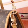 ルイヴィトン ショルダーバッグ モノグラム ディアヌ NM PM ブラウン M45985 LOUIS VUITTON N品 - 画像 (5)