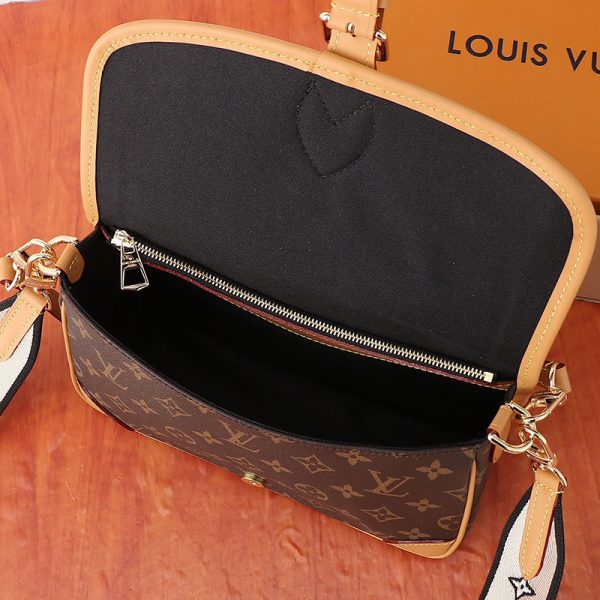 ルイヴィトン ショルダーバッグ モノグラム ディアヌ NM PM ブラウン M45985 LOUIS VUITTON N品 - 画像 (2)