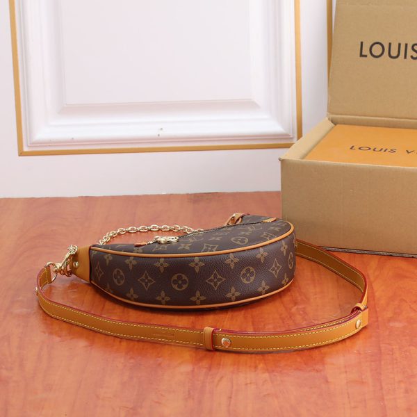 ルイヴィトン ショルダーバッグ レディース モノグラム ループ ブラウン M81098 LOUIS VUITTON N品 - 画像 (7)
