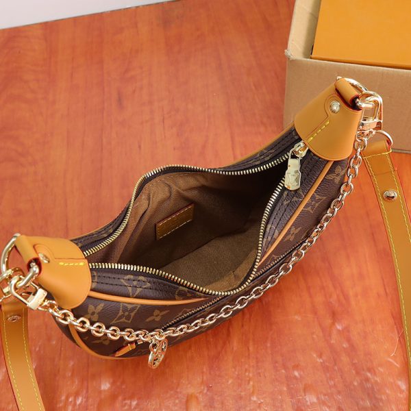 ルイヴィトン ショルダーバッグ レディース モノグラム ループ ブラウン M81098 LOUIS VUITTON N品 - 画像 (2)