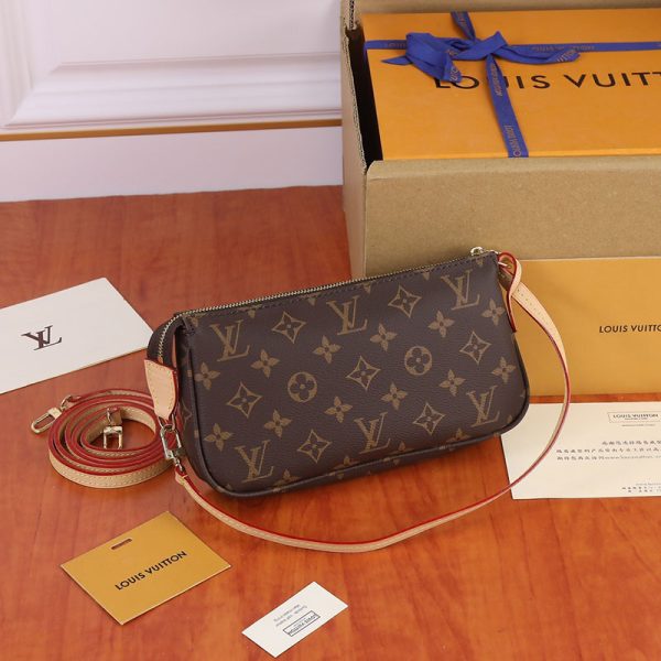 ルイヴィトン モノグラム ポシェット アクセソワール M40712 アクセサリーポーチ N品 LOUIS VUITTON - 画像 (8)