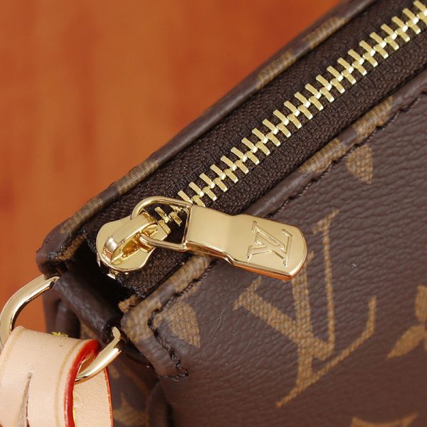 ルイヴィトン モノグラム ポシェット アクセソワール M40712 アクセサリーポーチ N品 LOUIS VUITTON - 画像 (5)