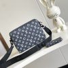 LOUIS VUITTON トリオ･メッセンジャー M24753 ルイヴィトン モノグラム・シャドウ ブルーマリーヌ 超N品 - 画像 (8)