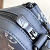LOUIS VUITTON トリオ･メッセンジャー M24753 ルイヴィトン モノグラム・シャドウ ブルーマリーヌ 超N品 - 画像 (5)