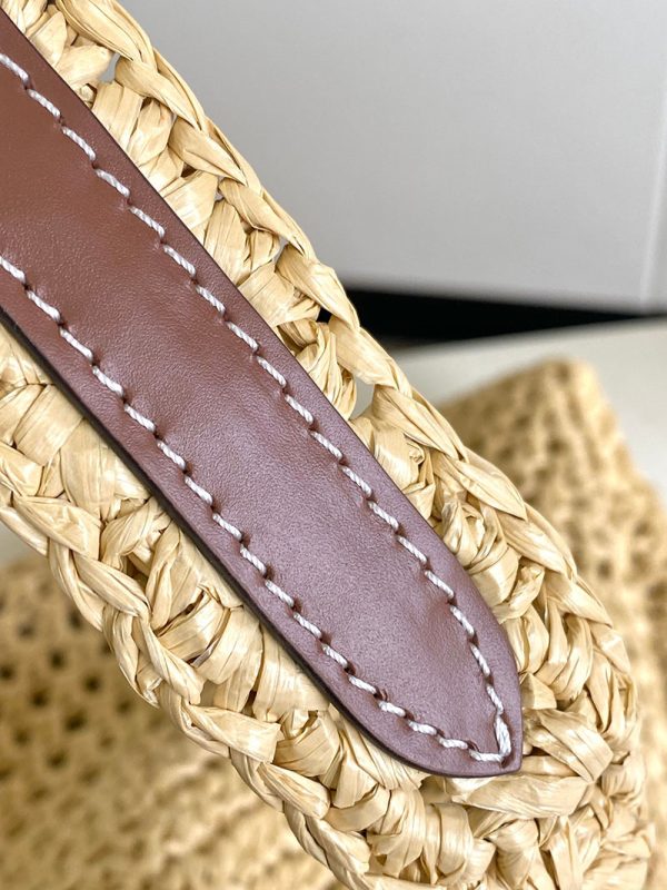 LOUIS VUITTON オンザゴー MM M24723 ルイヴィトン トートバッグ 限定 ナチュラル タン ナチュラルラフィア 超N品 - 画像 (3)
