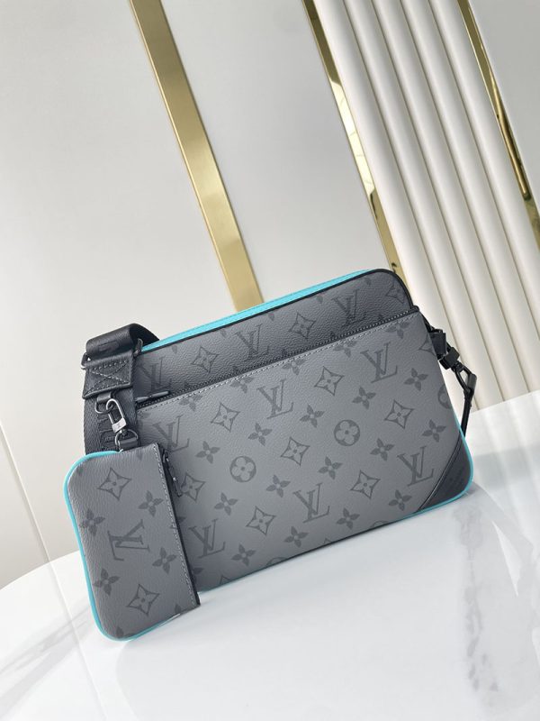 LOUIS VUITTON トリオ･メッセンジャー M11648 Luxury Brand Selection ターコイズ ルイヴィトン メンズ ショルダーバッグ 人気 - 画像 (9)