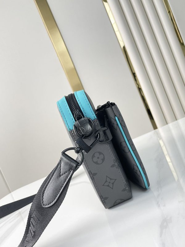 LOUIS VUITTON トリオ･メッセンジャー M11648 Luxury Brand Selection ターコイズ ルイヴィトン メンズ ショルダーバッグ 人気 - 画像 (6)