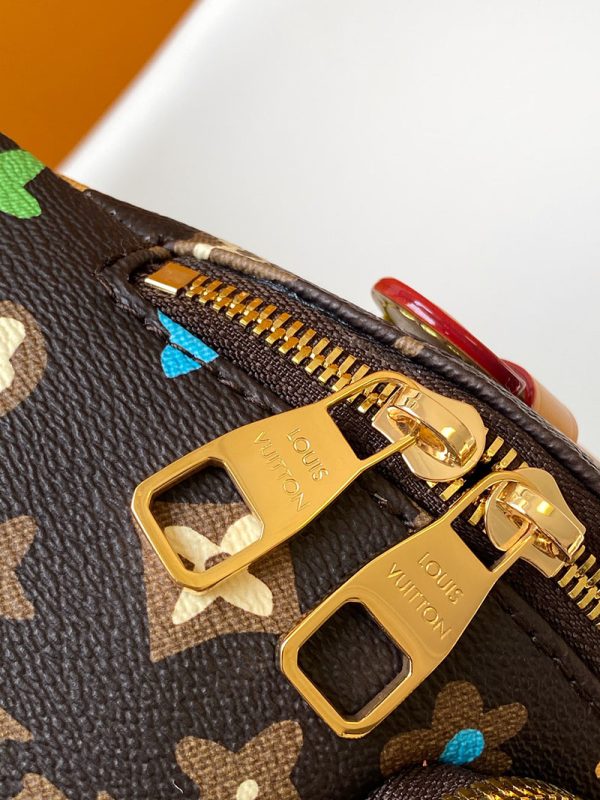 LOUIS VUITTON ルイヴィトン M24858 ラッシュ・バムバッグ モノグラム･クラギー ブラウン 超N品 - 画像 (6)