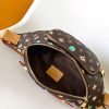 LOUIS VUITTON ルイヴィトン M24858 ラッシュ・バムバッグ モノグラム･クラギー ブラウン 超N品 - 画像 (4)