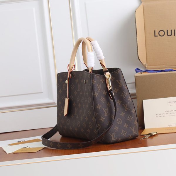 ルイヴィトン M41056 モンテーニュMM モノグラムレザー2WAYハンドバッグ レディース MM N品 LOUIS VUITTON - 画像 (9)