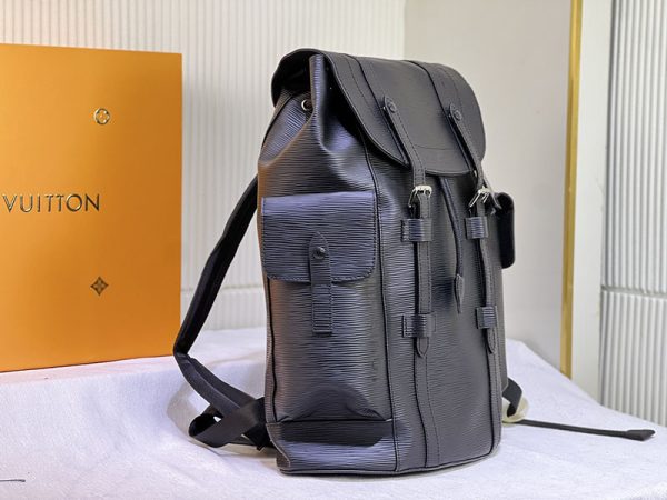 ルイヴィトン クリストファーMM エピXL リュックサック バックパック リュック M24326 ブラック エピ レザー N品 - 画像 (9)