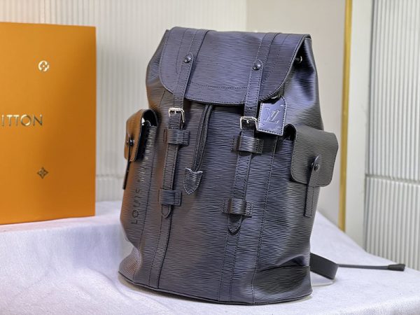 ルイヴィトン クリストファーMM エピXL リュックサック バックパック リュック M24326 ブラック エピ レザー N品 - 画像 (8)