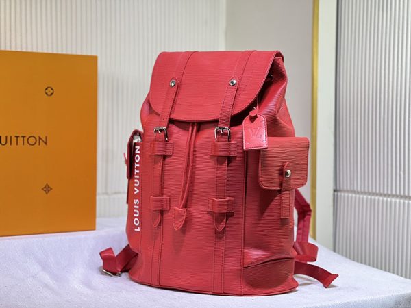 ルイヴィトン クリストファーMM エピXL リュックサック バックパック リュック M23764 レッド エピ レザー N品 - 画像 (8)