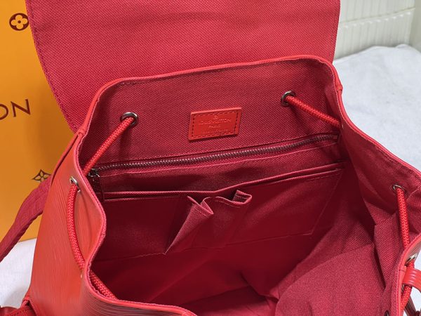 ルイヴィトン クリストファーMM エピXL リュックサック バックパック リュック M23764 レッド エピ レザー N品 - 画像 (3)
