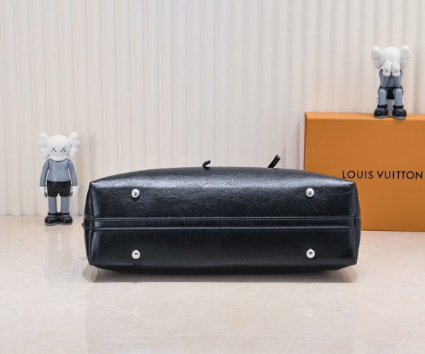 ルイヴィトン キャリーオール ダーク MM M25143 ショルダーバッグ ブラック N品 キャリーオールショルダーバッグ - 画像 (7)