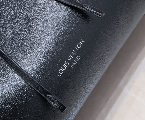 ルイヴィトン キャリーオール ダーク MM M25143 ショルダーバッグ ブラック N品 キャリーオールショルダーバッグ - 画像 (6)