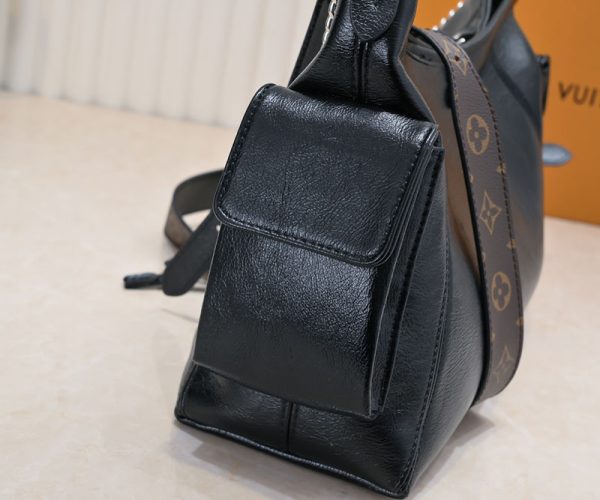 ルイヴィトン キャリーオールカーゴ バイブPM ノワール M24861 ICタイプ ハンドバッグ ショルダー N品 - 画像 (4)
