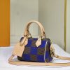 ルイヴィトン アウトレット 店舗 LV スピーディ･バンドリエール 18 lv301209 ブルー N品 ルイヴィトン スピーディミニ - 画像 (7)