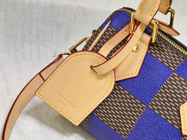 ルイヴィトン アウトレット 店舗 LV スピーディ･バンドリエール 18 lv301209 ブルー N品 ルイヴィトン スピーディミニ - 画像 (6)