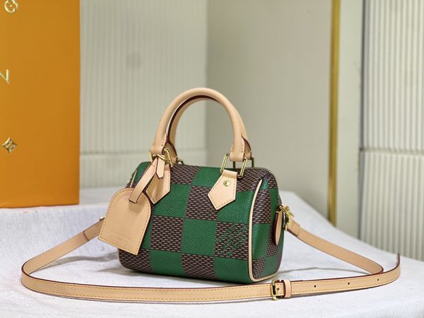 ルイヴィトン アウトレット 店舗 LV スピーディ･バンドリエール 18 lv301210 グリーン N品 ルイヴィトン スピーディミニ - 画像 (8)