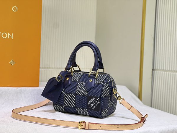 ルイヴィトン アウトレット 店舗 LV スピーディ･バンドリエール 18 lv301212 ブルー N品 ルイヴィトン ミニスピーディ 定価 - 画像 (8)