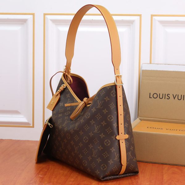 ルイヴィトン キャリーオール NM MM ショルダーバッグ レディース M46197 ブラウン LOUIS VUITTON N品 - 画像 (9)