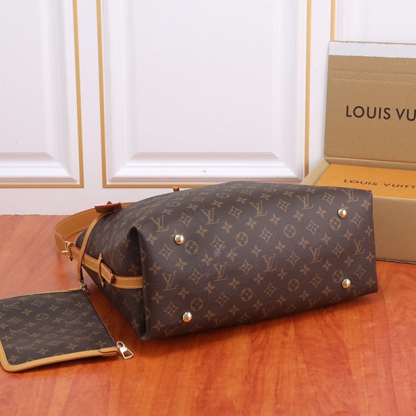 ルイヴィトン キャリーオール NM MM ショルダーバッグ レディース M46197 ブラウン LOUIS VUITTON N品 - 画像 (7)