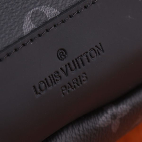 ルイヴィトン ボディバッグ メンズ モノグラム エクリプス アウヴェニュー・スリングバッグ ブラック LOUIS VUITTON M47137 - 画像 (2)