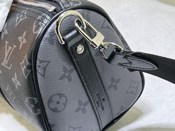 ルイヴィトン モノグラム エクリプス リバース キーポル バンドリエール 25cm M46271 ボストンバッグ N品 - 画像 (6)