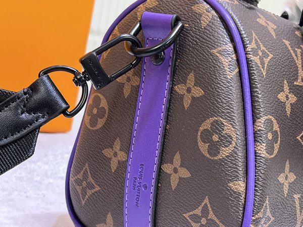 ルイヴィトン モノグラム LVラバー キーポルXS レディース 2WAYバッグ lv301225 パープル N品 ルイヴィトンスピーディ25人気 - 画像 (5)