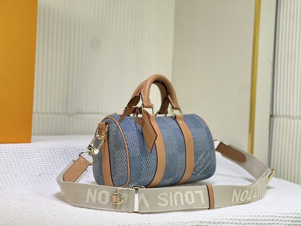 ルイヴィトン アウトレット 店舗 モノグラム ウォッシュ キーポル バンドリエール 25 ボストンバッグ lv301229 N品 スピーディ25 ダミエ - 画像 (9)