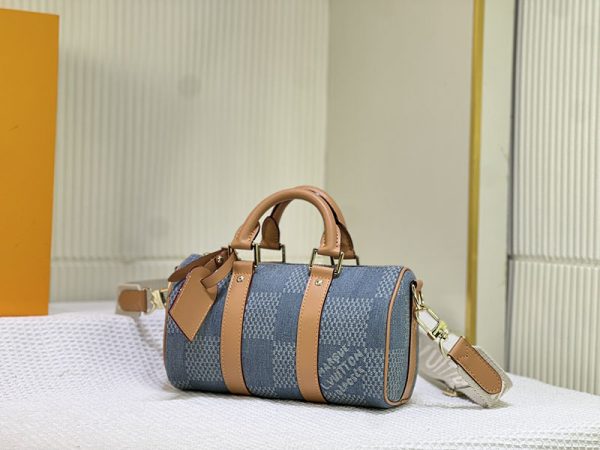ルイヴィトン アウトレット 店舗 モノグラム ウォッシュ キーポル バンドリエール 25 ボストンバッグ lv301229 N品 スピーディ25 ダミエ - 画像 (8)
