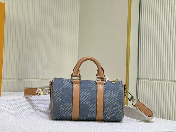 ルイヴィトン アウトレット 店舗 モノグラム ウォッシュ キーポル バンドリエール 25 ボストンバッグ lv301229 N品 スピーディ25 ダミエ - 画像 (7)