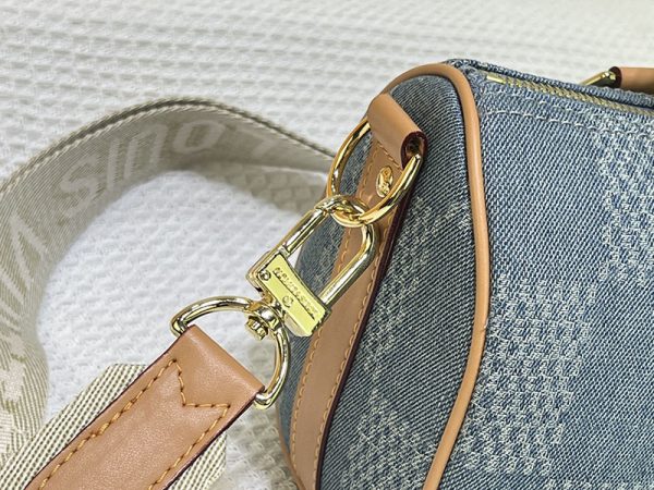 ルイヴィトン アウトレット 店舗 モノグラム ウォッシュ キーポル バンドリエール 25 ボストンバッグ lv301229 N品 スピーディ25 ダミエ - 画像 (5)