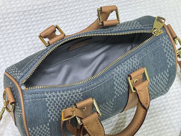 ルイヴィトン アウトレット 店舗 モノグラム ウォッシュ キーポル バンドリエール 25 ボストンバッグ lv301229 N品 スピーディ25 ダミエ - 画像 (3)