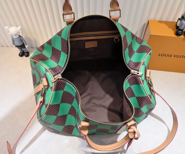 ルイヴィトン アウトレット 店舗 キーポル バンドリエール50 ヴェール グリーン ブラウン lv301231 N品 ルイヴィトン メンズ バッグ 安い - 画像 (2)
