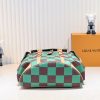 ルイヴィトン N40564 クリストファー ダミエレザー バックパック リュック MM グリーン/ブラウン N品 - 画像 (7)