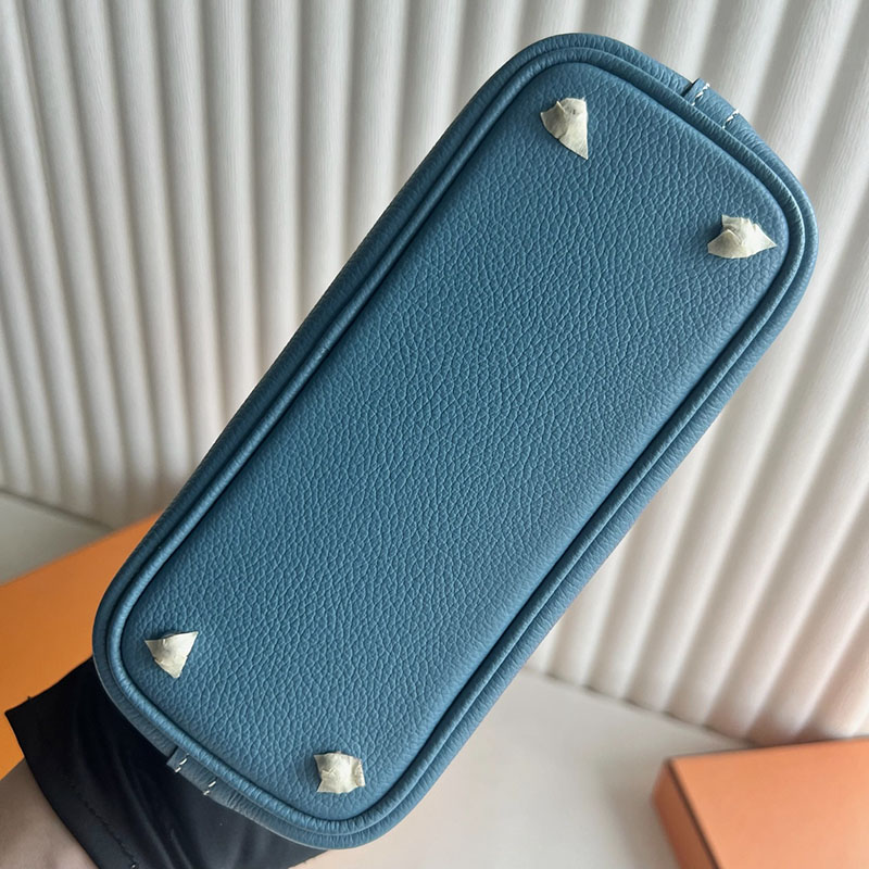 エルメス バッグ アウトレット HERMES ボリード1923 ミニ ニューブルージーン エバーカラー シルバー金具 2521237 ボリード1923 ミニ 定価 - 画像 (3)