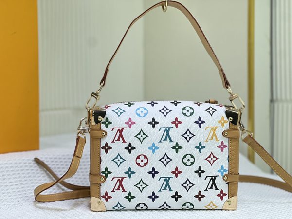 ルイヴィトン M46907 サイドトランクMM 2WAY ショルダーバッグ ハンドバッグ モノグラムデュンヌ レディース N品 - 画像 (7)