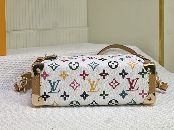 ルイヴィトン M46907 サイドトランクMM 2WAY ショルダーバッグ ハンドバッグ モノグラムデュンヌ レディース N品 - 画像 (6)
